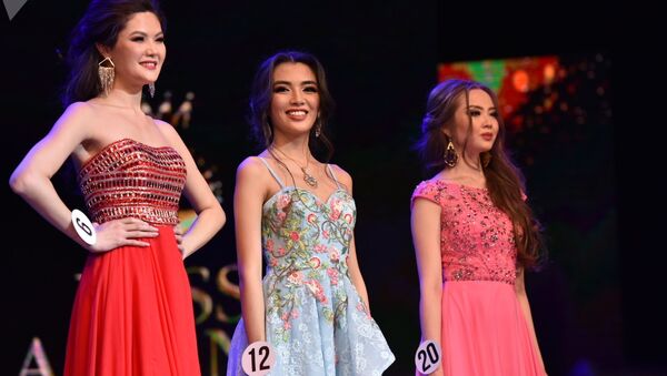 Победительница конкурса красоты Мисс Астана — 2018 Еркеназ Сейфулла - Sputnik Кыргызстан
