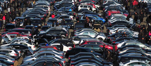 Рынок поддержанных автомобилей в Ляонине - Sputnik Кыргызстан