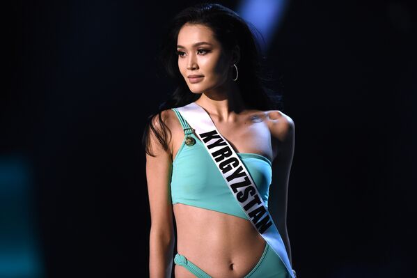 Участие кыргызстанки Бегимай Карыбековой на конкурсе Мисс Вселенная — 2018 - Sputnik Кыргызстан