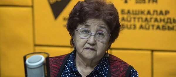 Директор предприятия Нуска Анаркан Садыкулова - Sputnik Кыргызстан