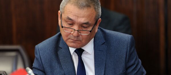 Министр транспорта и дорог КР Жамшитбек Калилов Министр транспорта и дорог КР Жамшитбек Калилов - Sputnik Кыргызстан