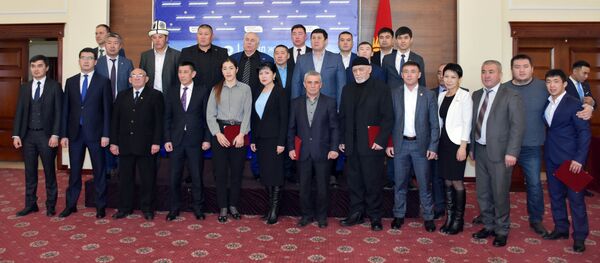 Состоялось награждение лауреатов премии в области физической культуры и спорта по итогам 2018 года. 15 декабря, 2018 года Состоялось награждение лауреатов премии в области физической культуры и спорта по итогам 2018 года. 15 декабря, 2018 года - Sputnik Кыргызстан