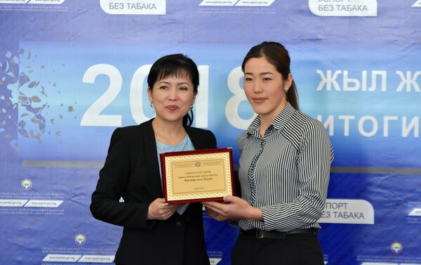 Чемпионка Азии по борьбе Бактияр кызы Нурзат - Sputnik Кыргызстан