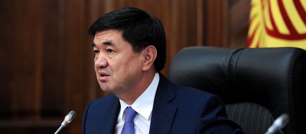 Премьер-министр КР Мухаммедкалый Абылгазиев - Sputnik Кыргызстан
