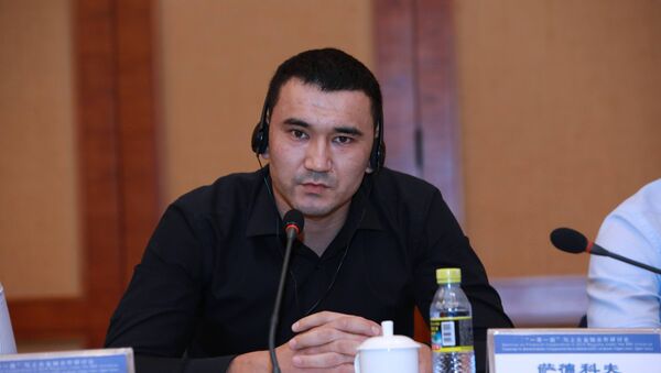 Сотрудник одного из банков Кыргызстана Женишбек Садыков - Sputnik Кыргызстан