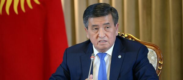 Первая пресс-конференция президента Сооронбая Жээнбекова по итогам 2018 года - Sputnik Кыргызстан