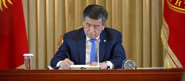 Первая пресс-конференция президента Сооронбая Жээнбекова по итогам 2018 года  - Sputnik Кыргызстан