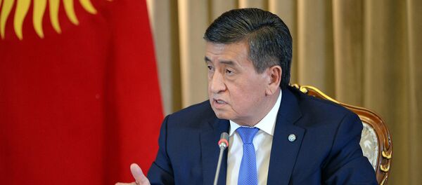 Первая пресс-конференция президента Сооронбая Жээнбекова по итогам 2018 года - Sputnik Кыргызстан
