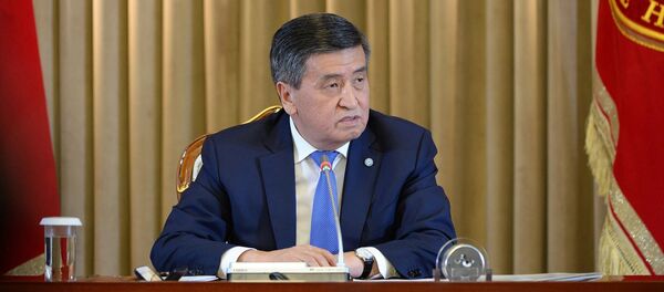 Первая пресс-конференция президента Сооронбая Жээнбекова по итогам 2018 года - Sputnik Кыргызстан