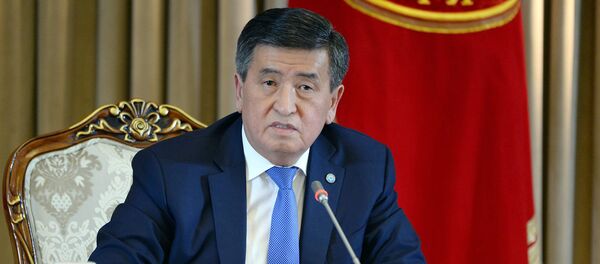 Первая пресс-конференция президента Сооронбая Жээнбекова по итогам 2018 года - Sputnik Кыргызстан