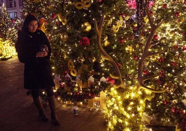 Предновогодняя Москва Предновогодняя Москва - Sputnik Кыргызстан