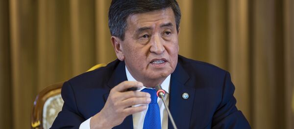 Первая пресс-конференция президента Сооронбая Жээнбекова по итогам 2018 года - Sputnik Кыргызстан