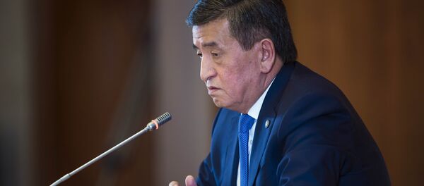 Первая пресс-конференция президента Сооронбая Жээнбекова по итогам 2018 года - Sputnik Кыргызстан