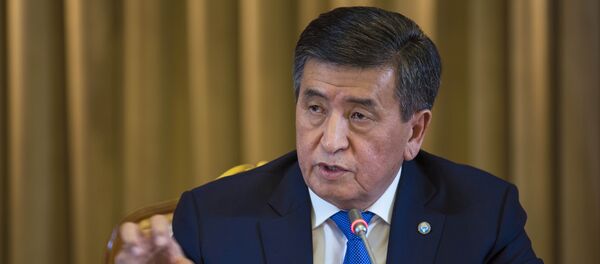 Первая пресс-конференция президента Сооронбая Жээнбекова по итогам 2018 года - Sputnik Кыргызстан