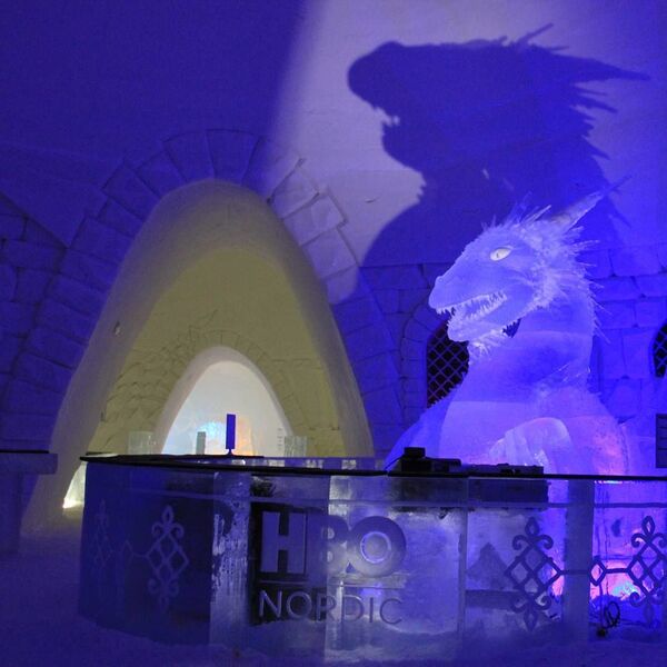 Дизайн Snow Hotel выполнен в стиле сериала Игра престолов (Финляндия) - Sputnik Кыргызстан