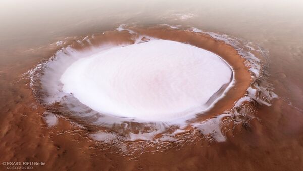 Марсианский кратер Королева - Sputnik Кыргызстан