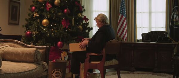 Трамп с оливье или Новогоднее вмешательство RT в дела США — шуточное видео - Sputnik Кыргызстан