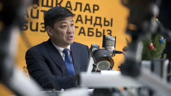 Глава фракции Онугуу — Прогресс Бакыт Торобаев - Sputnik Кыргызстан