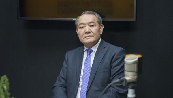 Председатель Национальной комиссии по государственному языку при Президенте КР Назаркул Ишекеев - Sputnik Кыргызстан