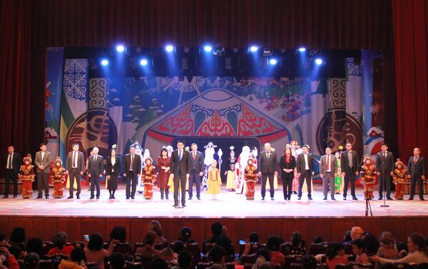 Представление прошло в Национальной филармонии имени Токтогула Сатылганова - Sputnik Кыргызстан