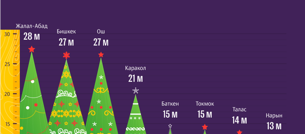 Кыргызстандын шаарларындагы балатынын бийиктиги - Sputnik Кыргызстан
