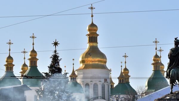 Софийский собор в Киеве. Архивное фото - Sputnik Кыргызстан