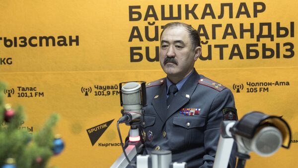 Бишкек ШИИББдин башчысынын биринчи орун басары Нурбек Калыкеев. Архив - Sputnik Кыргызстан