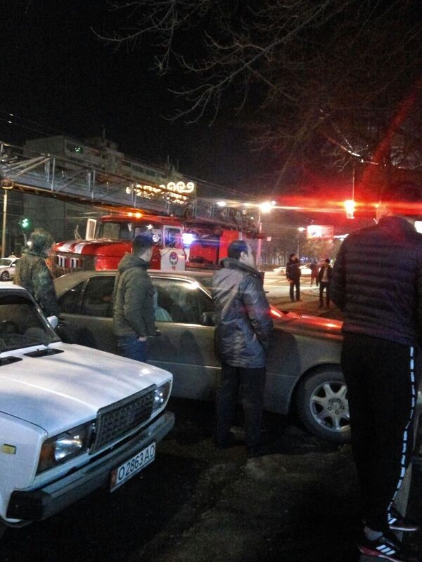 Пожар в квартире на проспекте Чуй - Sputnik Кыргызстан