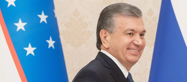 Архивное фото президента Узбекистана Шавката Мирзиеева - Sputnik Кыргызстан