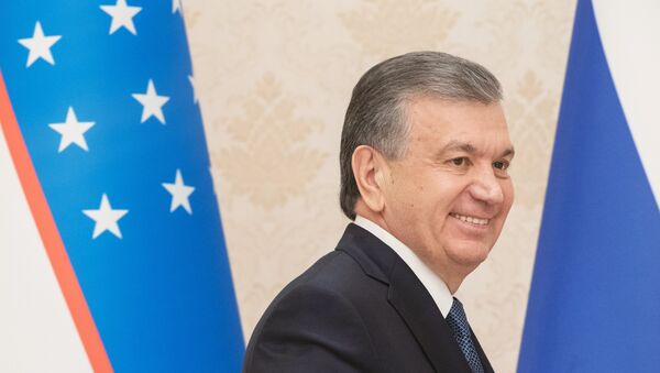 Архивное фото президента Узбекистана Шавката Мирзиеева - Sputnik Кыргызстан