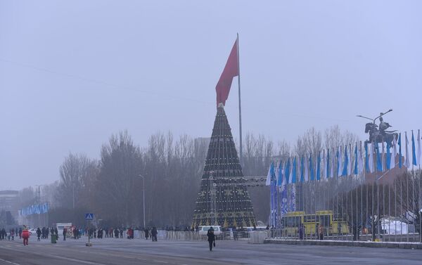 Силовики установят контрольно-пропускные пункты для досмотра граждан, желающих попасть на площадь. - Sputnik Кыргызстан
