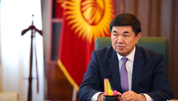 Премьер-министр Кыргызстана Мухаммедкалый Абылгазиев - Sputnik Кыргызстан