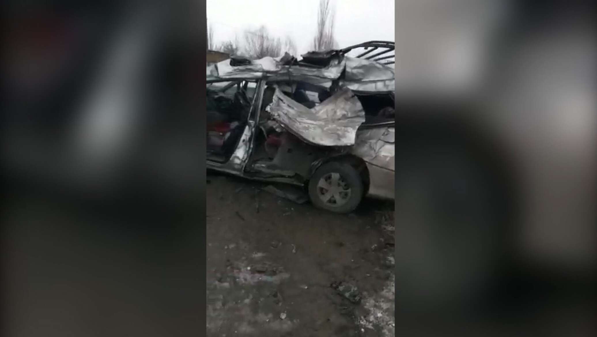 Страшная авария Бишкек видео.