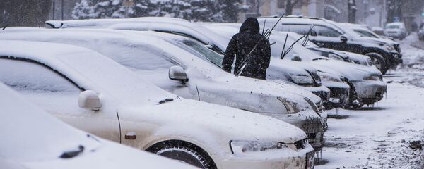 Снегопад в Бишкеке - Sputnik Кыргызстан