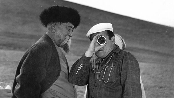 Съемки фильма Кочо - Sputnik Кыргызстан