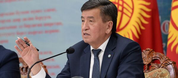 Президент Кыргызстана Сооронбай Жээнбеков - Sputnik Кыргызстан