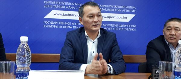 Эл аралык көк бөрү федерациясынын башкы катчысы жана Кыргызстандын Көк бөрү федерациясынын президенти Жыргалбек Саматов - Sputnik Кыргызстан