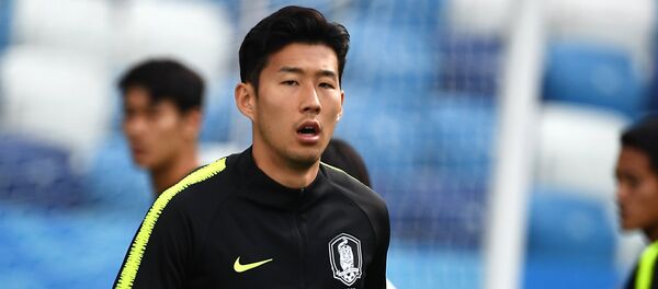 Футбол. ЧМ-2018. Тренировка сборной Республики Корея - Sputnik Кыргызстан