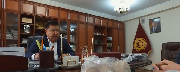 Главе Минсельхоза КР вручили гнилую картошку — видеоинтервью - Sputnik Кыргызстан