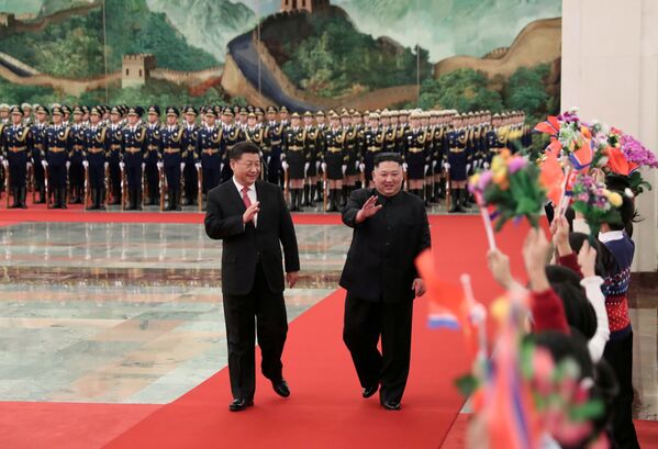 Визит лидера КНДР Ким Чен Ына в Китай - Sputnik Кыргызстан