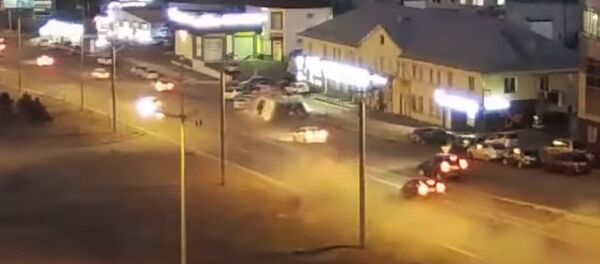 На видео попала жуткая авария в России, где пострадал водитель из КР - Sputnik Кыргызстан