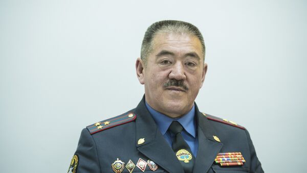 ИИМдин Жоруктар жөнүндө иштер боюнча башкармалыгынын башчысы, полковник Бегалидин Пирманов - Sputnik Кыргызстан