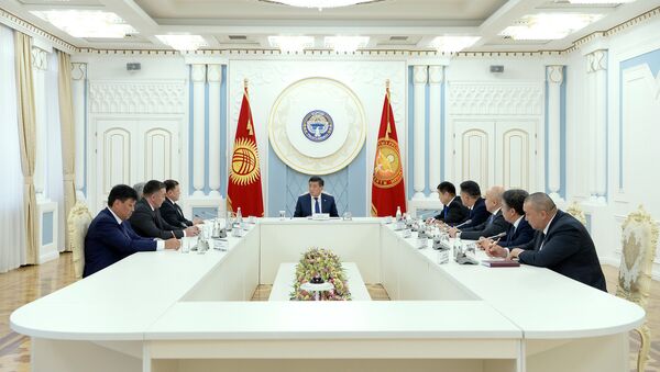 Президент Сооронбай Жээнбеков встретился с лидерами ЖК - Sputnik Кыргызстан