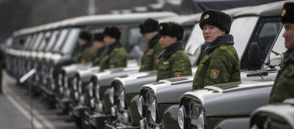 Церемония вручения российской техники в Бишкеке - Sputnik Кыргызстан