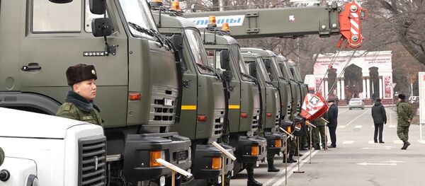 Как выглядит техника, которую Россия передала Кыргызстану, — видео - Sputnik Кыргызстан