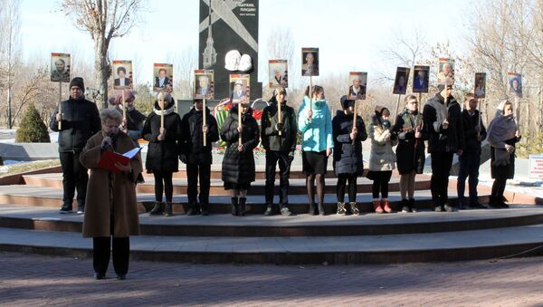 Митинг-реквием, посвященный 76-й годовщине прорыва блокады Ленинграда в Бишкеке - Sputnik Кыргызстан