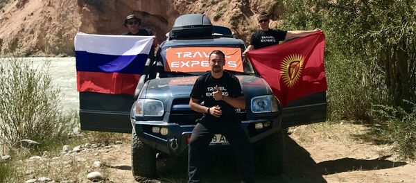 Путешественник из России Павел Глобус в Кыргызстане - Sputnik Кыргызстан