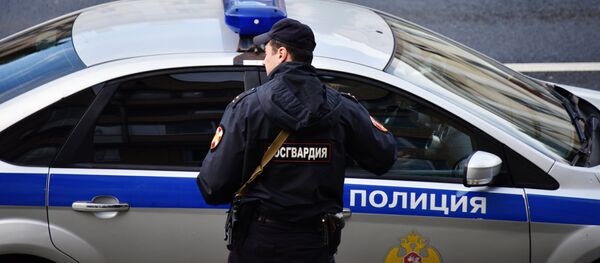 Сотрудник правоохранительных органов России. Архивное фото - Sputnik Кыргызстан