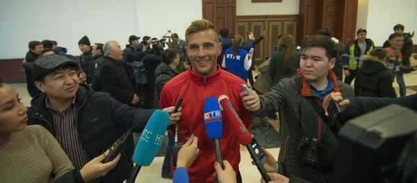 Встреча игроков сборной Кыргызстана по футболу - Sputnik Кыргызстан