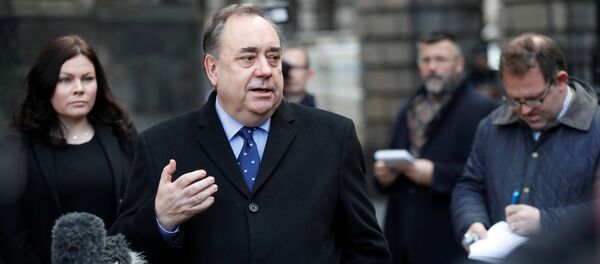 Бывший первый министр Шотландии Алекс Салмонд. Архивное фото - Sputnik Кыргызстан